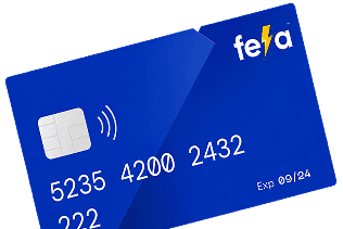 Carte FEZA PAY bleue